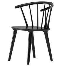 August Grove Brigg Solid Wood Dining Chair Reviews Wayfair Solid Wood Dining Chairs Dining Chairs Black Dining Chairs