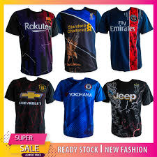 Baju adat ini kadang kala juga dikenakan saat sesi pemotretan prewedding. Harga Borong Men Jersey T Shirt Football Club Soccer Short Sleeves Baju Jersi Lelaki Lengan Pendek Bola Sepak Futsal Shopee Malaysia