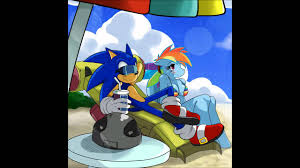 Sonic meets my little pony3,322 words. Sonic Boom Sonic And Rainbow Dash Novocom Top