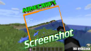 After pressing the f1, you are allowed to position your camera. How To Find And Take A Screenshot On Minecraft Youtube