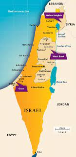 El mapa de israel incluye también la franja de gaza, los altos de golán y el west bank. Israel Mapa Mapa Mapa Mundi Israel