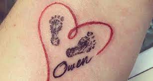 This baby steps family tattoo is one of the most heartwarming tattoos a parent can get. 14 Footprint Tattoo Designs Ideas Design Trends Premium Psd Vector Downloads