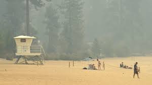 Lake tahoe threatened by massive fire, more ordered to flee · western wildfires. Ndvnode9qf5n4m