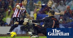 Athletic bilbao and barcelona clash in copa del rey final. Athletic Bilbao Make A Splash To Peg Back Barcelona In Thriller La Liga The Guardian