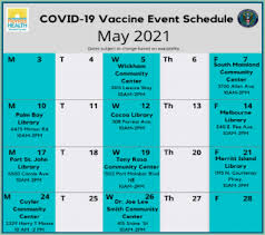 Learn about the groups that cdc is recommending for the next phases of vaccination. Covid 19 Vaccine Outreach Event Schedule Melbourne Beach Fl