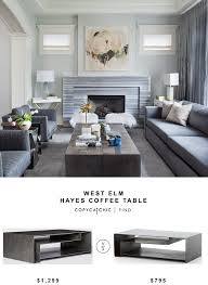 Add style to your home with pieces that add to your decor while providing hidden storage. West Elm Hayes Coffee Table Copycatchic