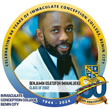 Immaculate Conception College, Benin: 80 Years of Faithful Excellence By  Benjamin Osatofoh Imhanlueku, 2002 As Immaculate Conception College (ICC)  marks its 80th anniversary, we celebrate not just the passage of time, but