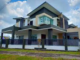 Each unit encompasses 6 spacious bedrooms and 5 bathrooms with open family areas that invite natural light and ventilation for brighter and airy indoor atmosphere. Double Storey Semi Detached House For Kuching Property Solutions Facebook