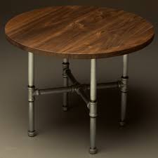 I'm not sure what the thickness is of the piping i used. Industrial Plumbing Pipe Small Round Coffee Table