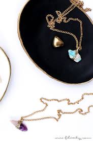 Weihnachtliche anhänger aus jersey selber machen. Schmuck Selber Machen Diy Edelsteinketten Filizity Com Diy Blog Aus Dem Rheinland