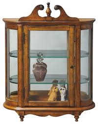 A curio collection doesn't have to be behind glass. Westbrook Wall Mounted Curio Cabinet Kensington Row Curio Cabinets