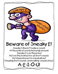 Sneaky E Is Back School Reading Elementary Reading Reading Classroom