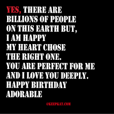 Happy birthday to me images for men. Happy Birthday For Men I Am Happy My Heart Chose The Right One Happy Birthday Man Birthday Wishes For Men I Am Happy