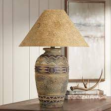 Find furniture & decor you love at hayneedle, where you can buy online while you explore our room designs and curated looks for tips, ideas & inspiration to help you along the way. Paprika Hide Shade Southwest Table Lamp H1325 Lamps Plus Stylish Table Lamps Lamp Table Lamp