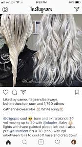 Pin By Allyson Vincent On Hair Color Ideas Hair Styles Hair Color Silver Blonde