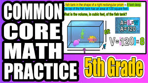 Volume Of A Right Rectangular Prism 5th Grade Common Core Math Common Core Math Math Practices Math