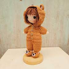 Lain Iwakura Crochet Plush Custom Dollsmy Custom Crochet - Etsy