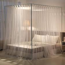 Shop over 700 top white canopy bed and earn cash back all in one place. Twin White Mengersi Simple 4 Corners Post Curtain Bed Canopy Bed Frame Canopies Net Bedroom Decoration Accessories Home Kitchen Bedding Brilliantpala Org