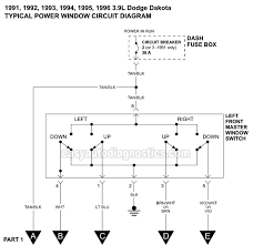 Wiring diagram includes several in depth illustrations that show the relationship of assorted things. Power Window Circuit Wiring Diagram 1991 1996 3 9l Dodge Dakota