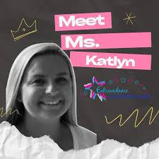 Meet Ms. Katlyn! Katlyn began her personal dance journey at the age of  four. She has been teaching dance, Acro, and cheer for 7 years, the last 4  at Extravadance and Tumble.