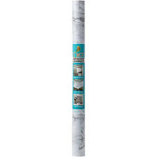 The liners are sold in a variety of patterns that mimic household surfaces. Easyliner Adhesive Laminate 20 In X 12 Ft Shelf Liner Grey Marble Walmart Com Shelf Liner Grey Marble Adhesive