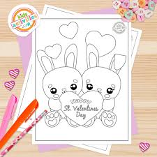 This love word colouring page is perfect for valentine's day, but nice to colour in any time of colour in this cute valentine bunny colouring page then give it to someone you love, perhaps? St Valentine Coloring Pages