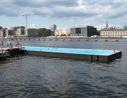Badeschiff The Floating Swimming Pool In Berlin Container Pool Swimming Pools Pool