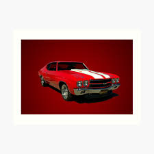 1970 Chevelle Ss Art Print