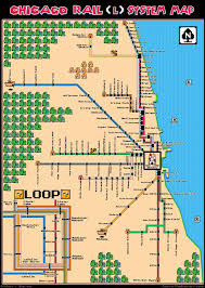 Chicago Cta Map A La Mario Bros Charts Maps And