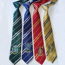 Maybe you would like to learn more about one of these? Harry Potter Neck Ties 4 Colors Gryffindor Slytherin Hufflepuff Ravenclaw Cosplay Costumes Necktie For Party Kids Cosplay Jy721 Red Brown Buy At The Price Of 4 40 In Dhgate Com Imall Com