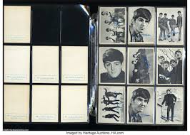 The beatles 1964 topps series 1 trading cards #1, 3, 4, 6, 13, 18 (6 card lot) $15.99. Beatles Music Memorabilia Topps Trading Cards Series 1 1964 Lot 3226 Heritage Auctions
