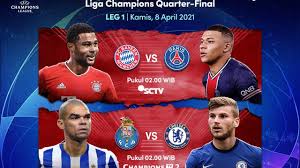 Nous vous proposons de suivre l'intégralité la coupe du monde 2018 et les plus grands championnats européens tels que la premier league, le rugby, le tennis et le basket. Link Live Streaming Matchday 2 Leg Pertama Babak 8 Besar Liga Champions Di Vidio Dunia Bola Com