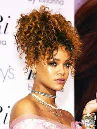 This is a very simple hairstyle, and you need no help from a hairstylist to do it. Pineapple Ing Is A Technique Every Curly Haired Girl Should Know Rihanna Hairstyles Curly Hair Styles Naturally Curly Hair Styles