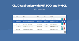 Crud Application With Php Pdo And Mysql Key highlights of php tutorial pdf.