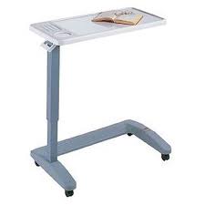 Generic Fast Tray Large Surface Adjustable Tabletop B Overbed Table Home Overbed Ta Adjustable Tabletop Surface Stud Hospital Bed Table Overbed Table Bed Table