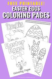 They're not just for gamers and film buffs. Easter Eggs Coloring Pages To Print For Free