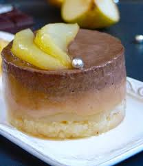 Biscuit Leger Poire Confites Au Miel Et Supreme Au Chocolat Poire Au Chocolat Chocolat Dessert