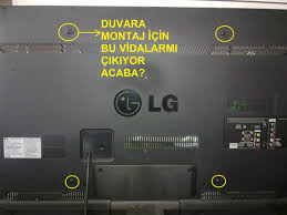 160 derece açı ile hareket eder. Lg 42lw5400 Tv Duvara Montaj Nasil Yapilir