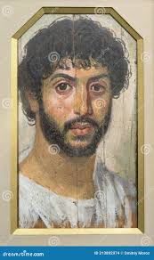 Mummy Portrait Eller Fayum Mummy Portrait F Redaktionell Fotografering för  Bildbyråer