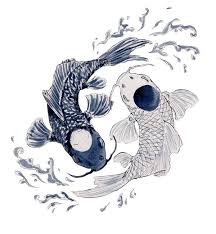 Black And White Realism Koi Tattoo More Realistic Version Japanese Koi Fish Tattoo Avatar Tattoo Yin Yang Tattoos