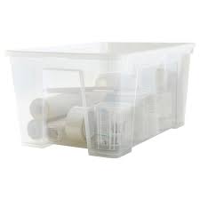 Samla Box Transparent Ikea Deutschland Storage Boxes Ikea Box With Lid