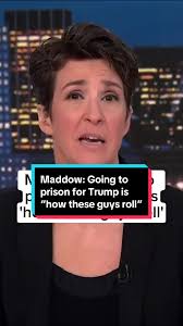 "It's not like [Paul] Manafort's the only one in stripes, right? That's how  these guys roll," #RachelMaddow says. "You sign up for the Trump campaign,  they ask you what size should they make your ...