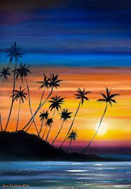 Painting a beach sunset is a lot of fun too! Beach Sunset Painting At Paintingvalley Com Explore Collection Of Beach Sunset Painting
