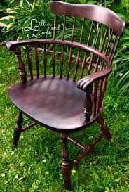 Nichols And Stone Black Cherry Farmhouse Chair Vintage Chair Windsor Chair Captain Chair Chair French Nichols And Stone Vintage Chairs Farmhouse Chairs