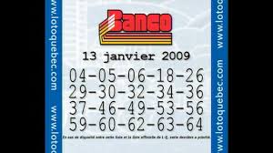 Les résultats des tirages du loto français : Loto Quebec Resultats Des Tirages 2009 Youtube