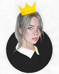 Drawing Of Billie Eilish Francisco Licari Fran Licari On Instagram You Should See Me In A Crown Your Silence Is My Favorit Billie Billie Eilish Drawings