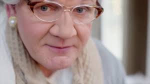 Grandma Jean ready for lunch