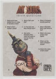But, if you guessed that they weigh the same, you're wrong. 1992 Pro Set Dinosaurs Base Tq1 Trivia Questions 1