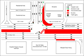 Part of kuala lumpur middle ring road 1. Traffic Notice Traffic Diversion At Jalan Tun Abdul Razak Klang To Facilitate Lrt3 Water Pipe Relocation Works From 12 November 2018 To 11 February 2019 Lrt3