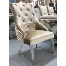 5 out of 5 stars (2) total ratings 2, £181.99 new. Belvedere Champagne Knocker Back Chrome Leg Dining Chairs Set Of 6 Scoutabout Interiors